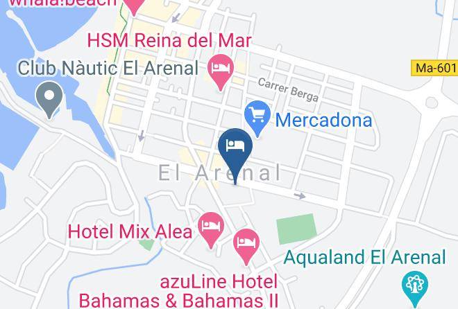 Hotel Torre Azul & Spa Map