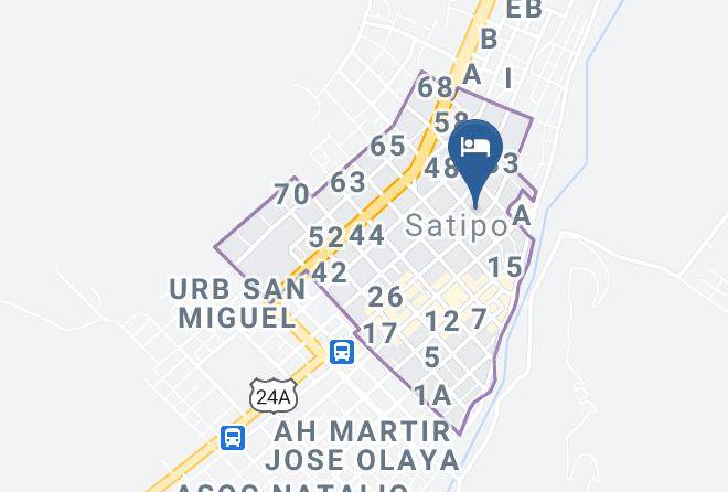 Satipo - Hotel Torre Blanca Satipo Maps
