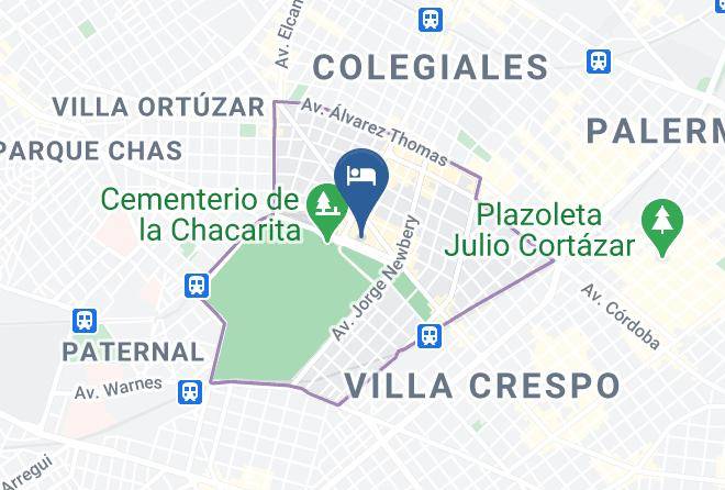 Chacarita - Hotel Torre Maps