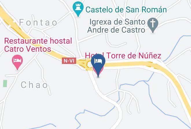 Lugo - Hotel Torre De Nunez Maps