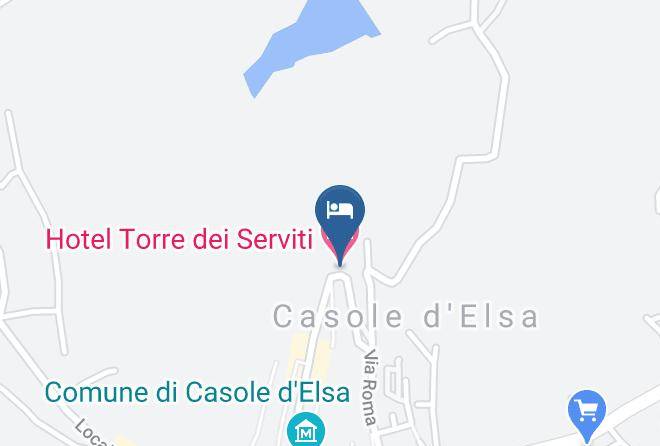 Hotel Torre Dei Serviti Map