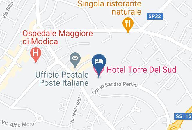 Ragusa - Hotel Torre Del Sud Maps