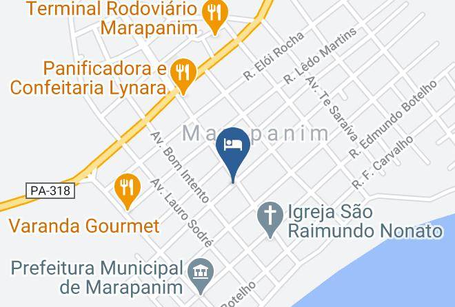 Hotel Torre Forte Marapanim Map