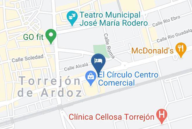 Madrid - Hotel Torre Hogar Maps