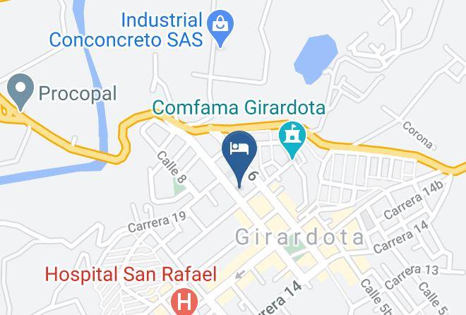 Girardota - Hotel Torre Juan Maps