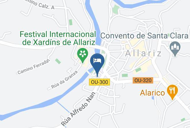 Ourense - Hotel Torre Lombarda Maps