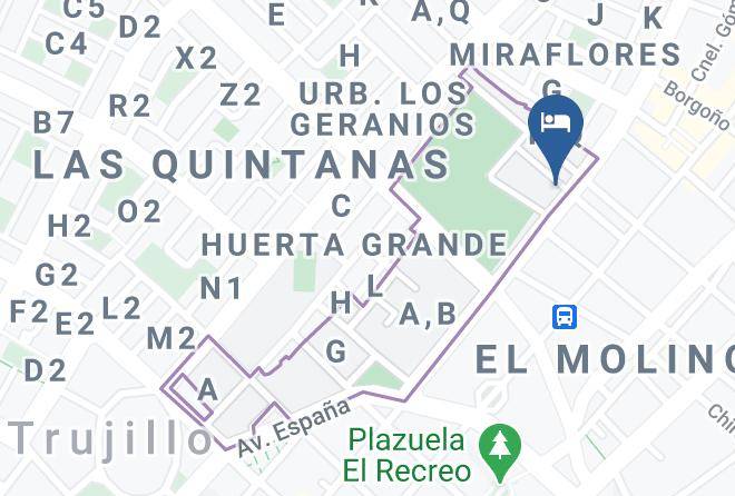 Trujillo - Hotel Torre Norte Maps