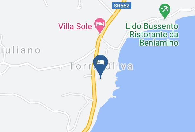 Hotel Torre Oliva Map