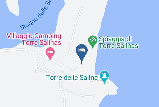 Province Of South Sardinia - Hotel Torre Salinas Maps