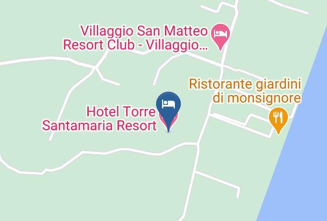Foggia - Hotel Torre Santamaria Resort Maps
