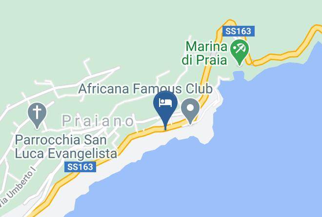 Salerno - Hotel Torre Saracena Praiano Maps
