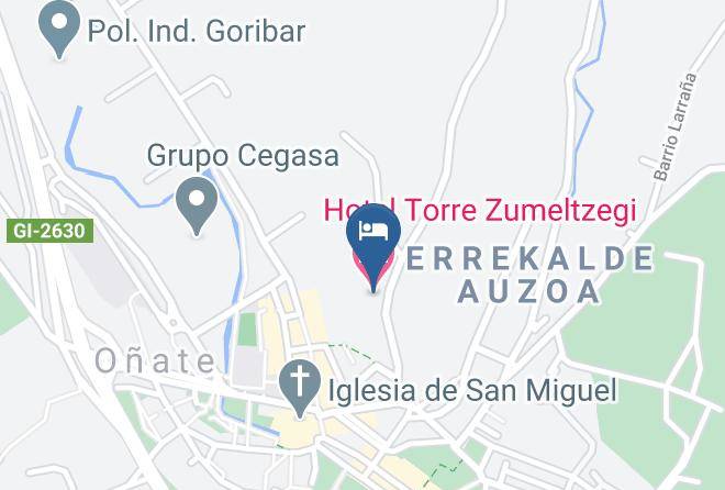 Gipuzkoa - Hotel Torre Zumeltzegi Maps