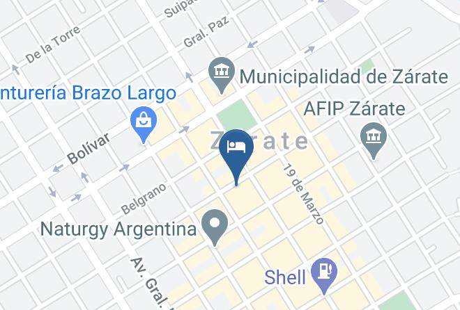 Zarate - Hotel Torreblanca Maps