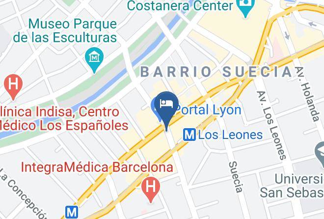 Santiago - Hotel Torremayor Providencia Maps