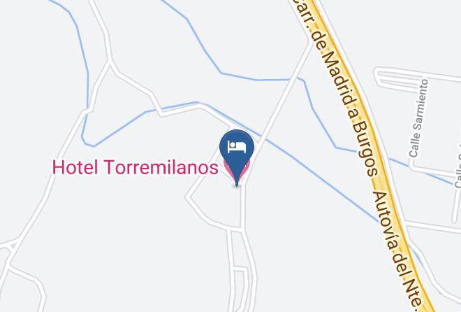 Burgos - Hotel Torremilanos Maps