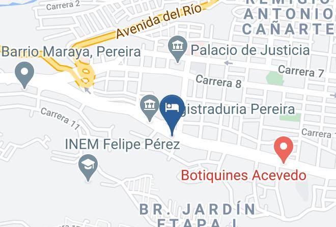 Pereira - Hotel Torreon Maps