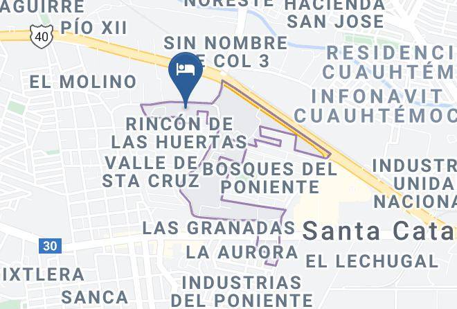 Santa Catarina - Hotel Las Torres De El Legado Maps