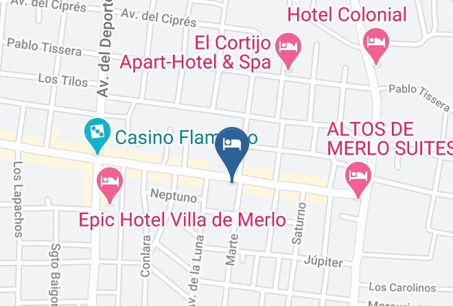 Santa Rosa Dellara - Hotel Torres Del Sol Maps