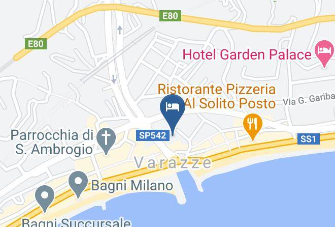 Savona - Hotel Torretti Maps