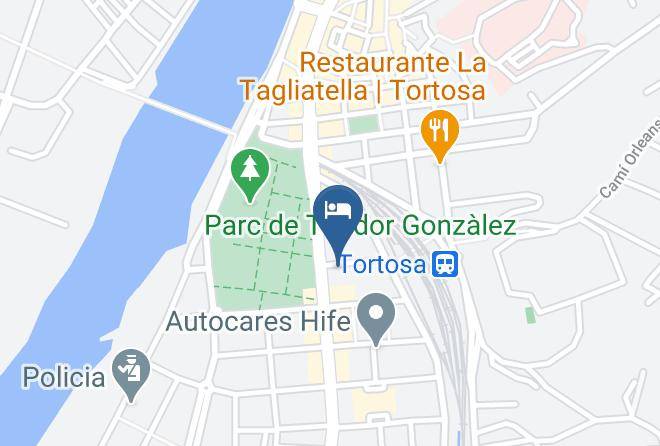 Tarragona - Hotel Tortosa Parc Maps