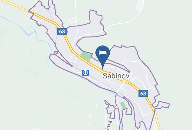 Sabinov - Hotel Torysa Maps