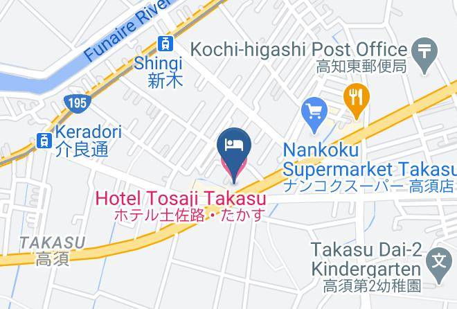 Hotel Tosaji Takasu Map
