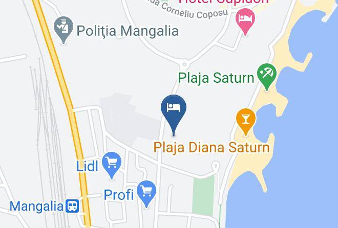 Mangalia - Hotel Tosca Maps