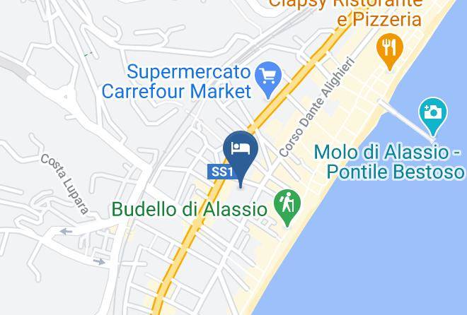 Savona - Hotel Toscana Maps