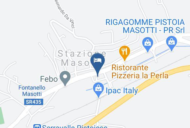 Pistoia - Hotel Toscana Maps