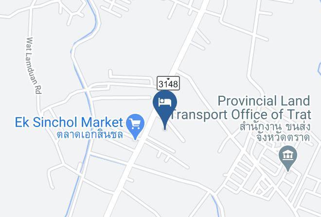Mueang Trat District - Hotel Toscana Trat Maps