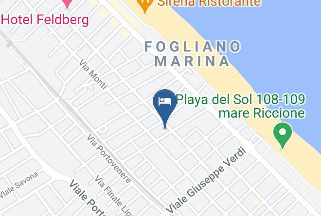 Rimini - Hotel Tosi Maps