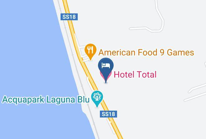 Cosenza - Hotel Total Maps
