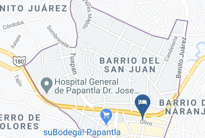Hotel Totonacapan Sa Map