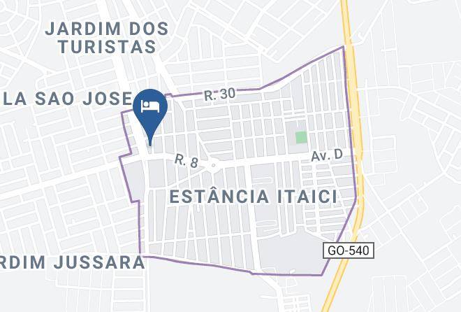 Caldas Novas - Hotel Toulon Park Residence Maps