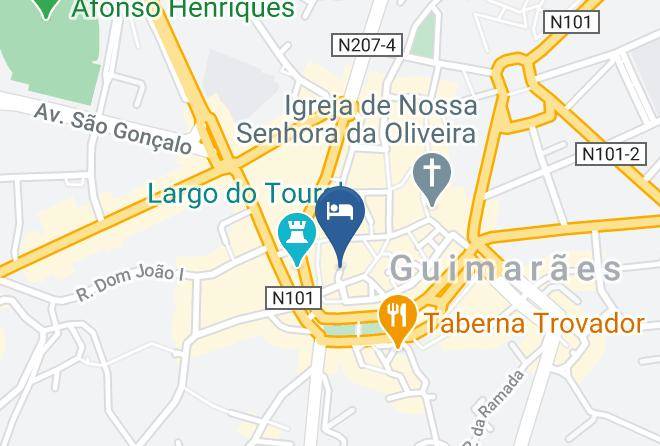 Guimaraes - Hotel Toural Maps