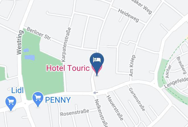 Waldeck Frankenberg - Hotel Touric Maps