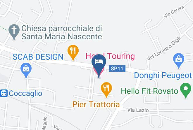 Brescia - Hotel Touring Maps