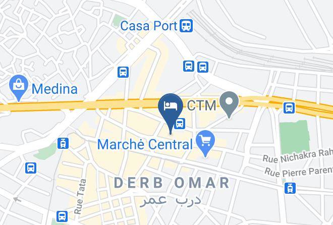 Casablanca - Hotel Touring Maps