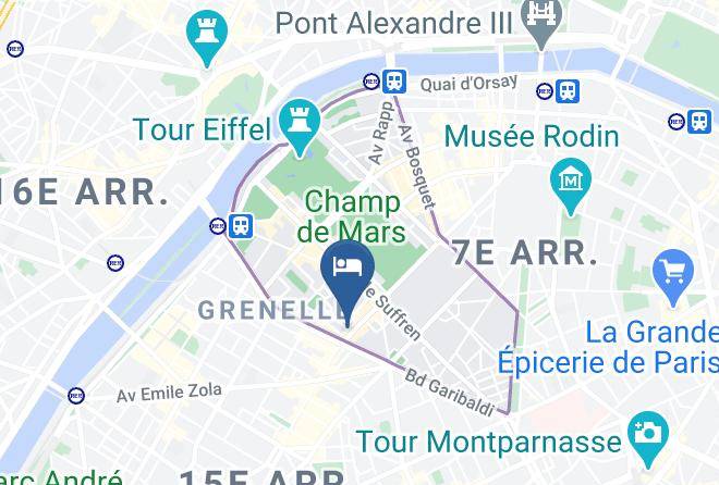 Paris - Hotel Tourisme Avenue Maps