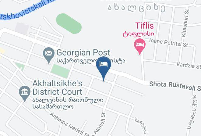 Akhaltsikhe - Hotel Tourist Maps