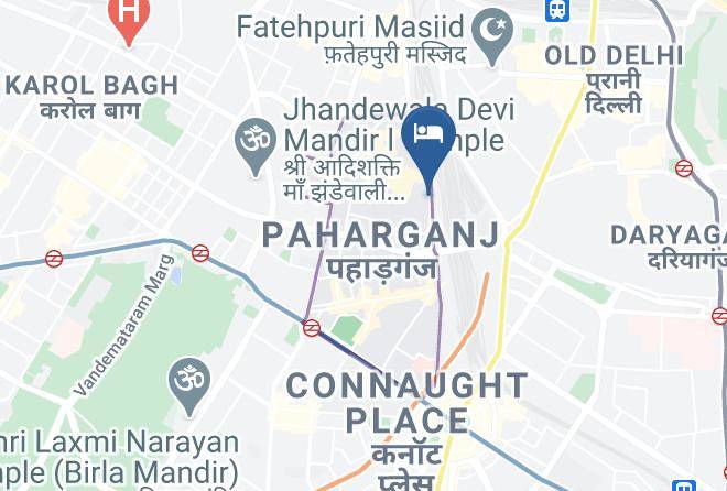 Paharganj - Hotel Tourist Maps
