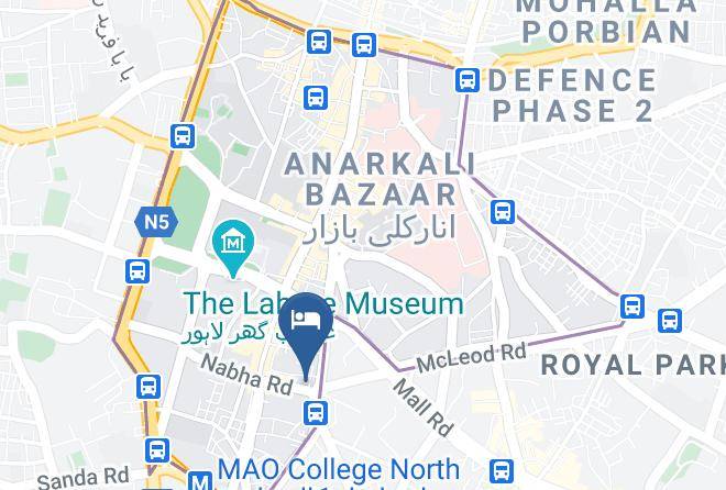 Islamabad - Hotel Tourist Inn Maps