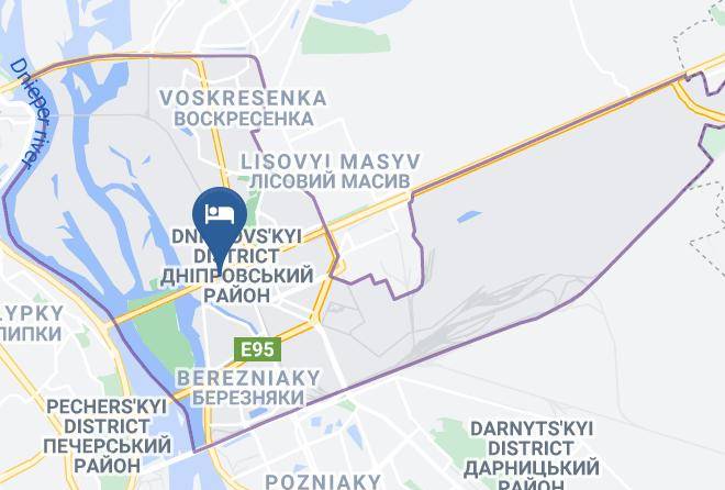 Kyiv - Hotel Tourist Maps