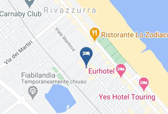 Rimini - Hotel Tourist Meuble Maps