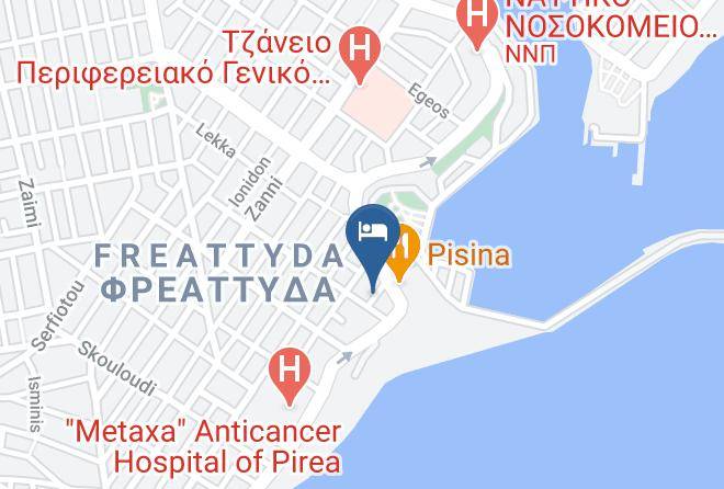 Piraeus - Hotel Tourist Maps