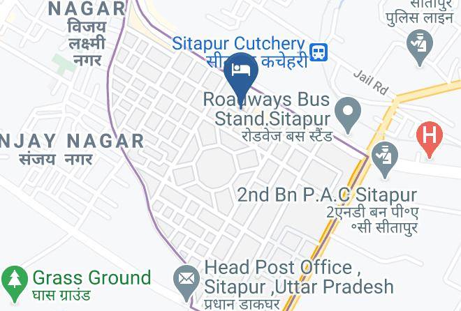 Sitapur - Hotel Tourist Maps