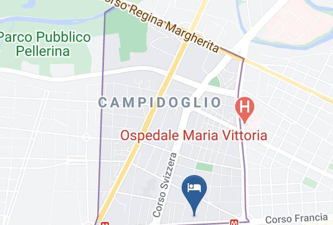 Turin - Hotel Tourist Maps
