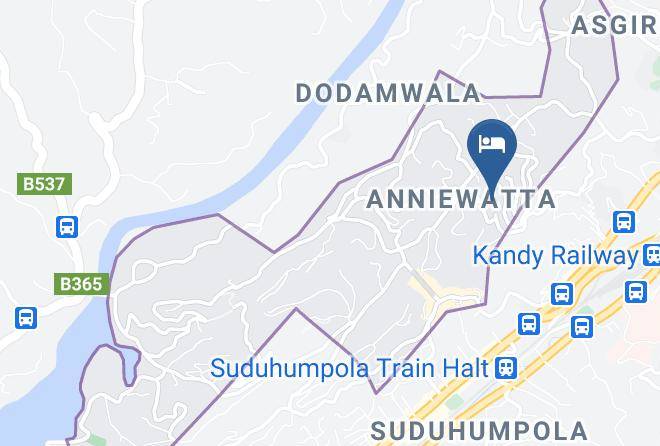 Kandy - Hotel Tourmaline Maps