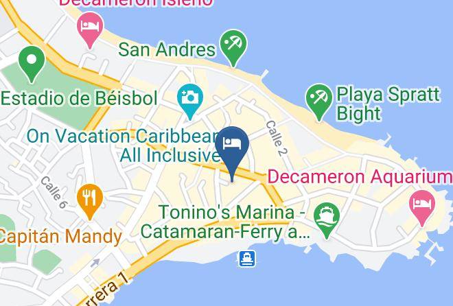 San Andres - Hotel Tower Maps