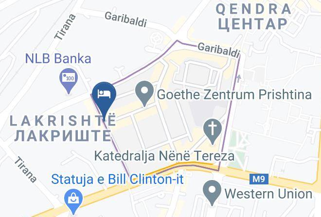 Pristina - Hotel Town Maps